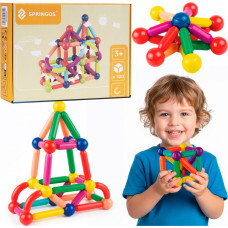 Springos Magnētiskais konstruktors 100 daļas Springos KG0051
