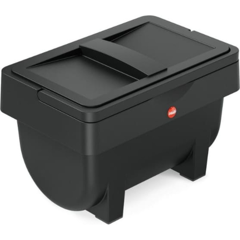 Hailo Atkritumu tvertne &Ouml;koMini S / 4L / melna