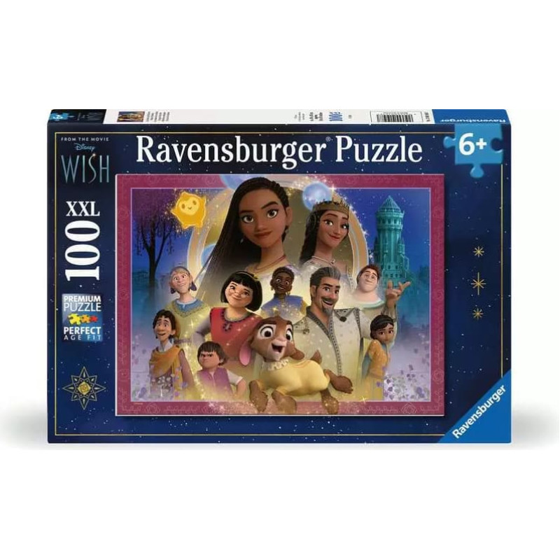 Ravensburger Puzle 100 gab. Disney Vēlē&scaron;anās