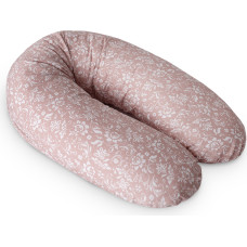 Cebababy maitinimo pagalvė dżersej multi rožinė gėlės W-880-000-827