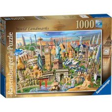 Ravensburger Puzle 1000 Pasaules pieminekļi