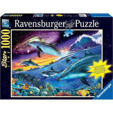 Ravensburger Puzle 1000 St Delfīni