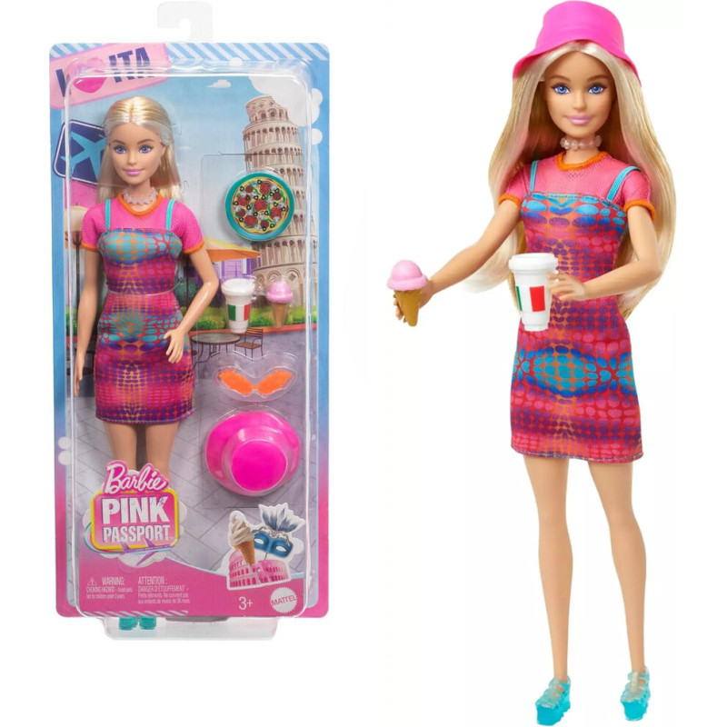 LALKA BARBIE PODRÓŻ DO WŁOCH