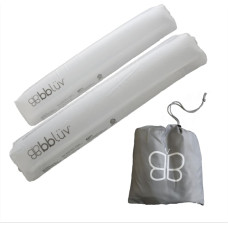 Bbl&uuml;v B&uuml;mps neslīdo&scaron;as piepū&scaron;amās gultas malas, 2 gab., bez BPA un ftalātiem