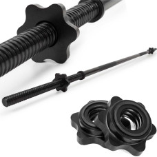 Springos Taisns melns rokturis ACT0011, 180 cm, 25 mm