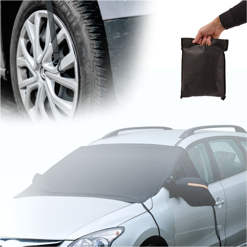 Pretaizsalšanas vējstikla magnētiskais auto saulessargs
