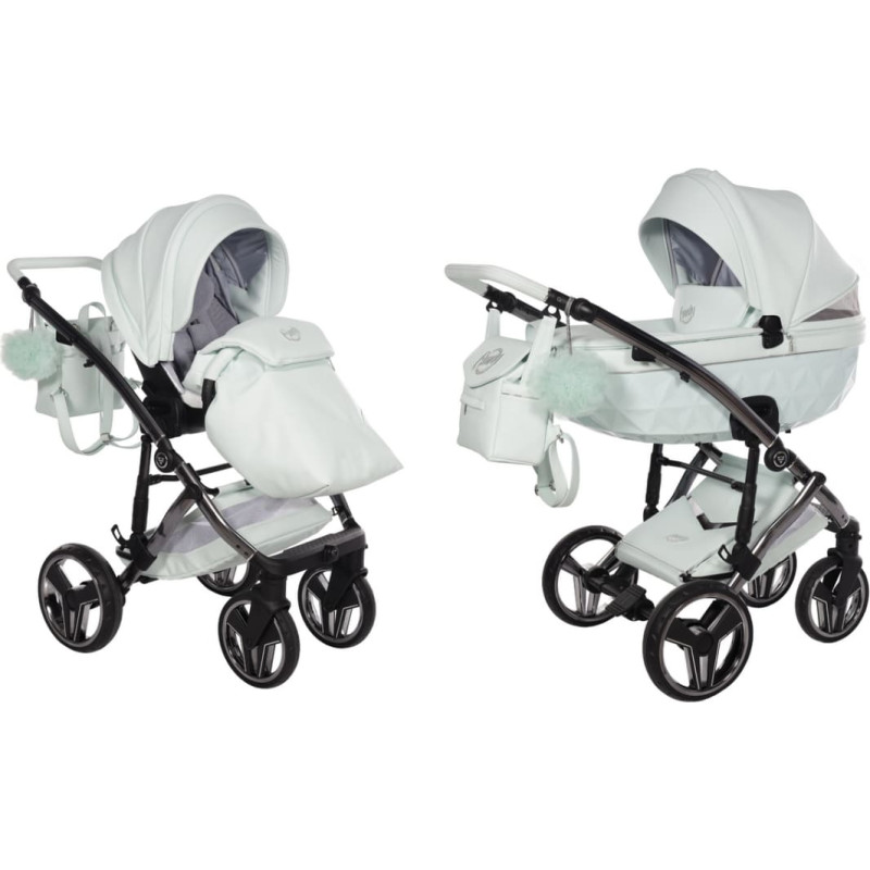 Junama Universālie rati 2 in 1 Candy Premium 04 Piparmētru (Mint)