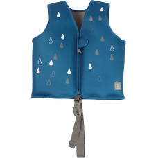 Bbl&uuml;v N&auml;j bērnu peldē&scaron;anas veste ar SPF50 un noņemamiem peldo&scaron;ajiem ieliktņiem, Navy &ndash; SMALL (3&ndash;6 gadi)