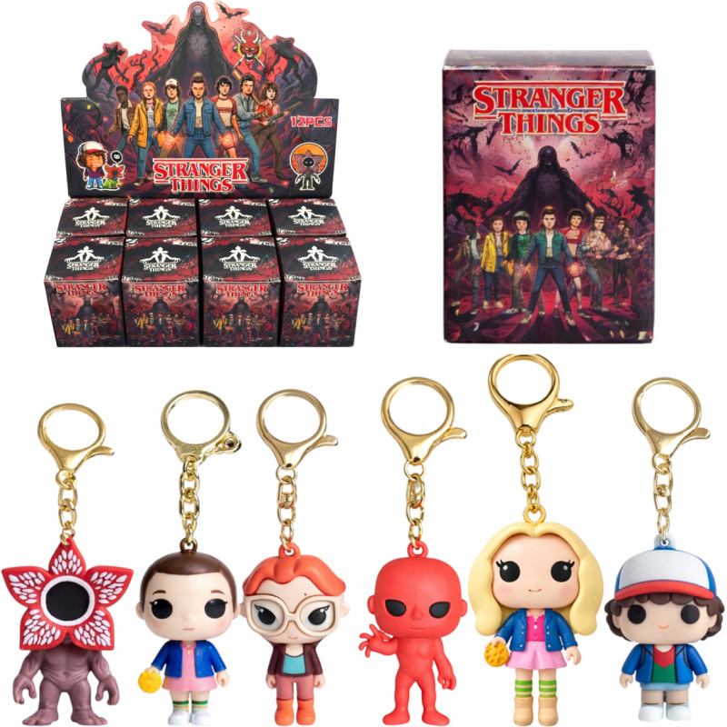 BRELOK GUMOWY STRANGER THINGS