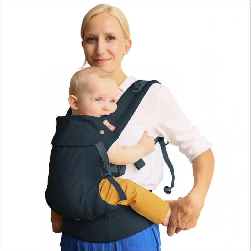 Beco Ķengursoma BECO GEEMINI CHARCOAL V2