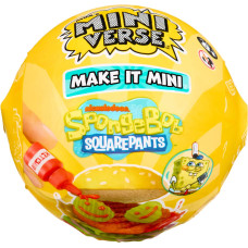MGA s Miniverse-Mini Spongebob PDQ 599296-EUC