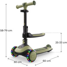 Kinderkraft Hulajnoga HALLEY 2 grassland green
