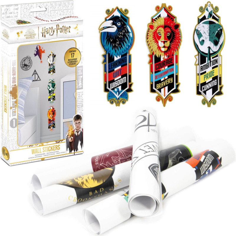 NAKLEJKI NA ŚCIANĘ HARRY POTTER SYMBOLE