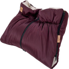 Mufka do wózka Aspen burgundy
