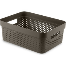 Curver Kaste Infinity Recycled 11L 36x27x14cm brūna