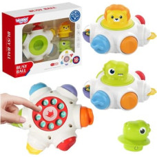 Woopie BABY Kosmiczna Rakieta Aktywności - Edukacyjna Kostka Sensoryczna 18m+