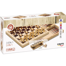 Cayro Spēle 3in1 (koka)