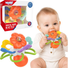 Woopie BABY Rattle Sensory Teether Flower 0m+