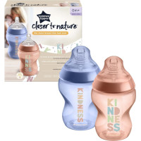 TOMMEE TIPPEE barošanas pudelītes, 260ml, 0m+, 2 gab., 42255005 ATLAIDE