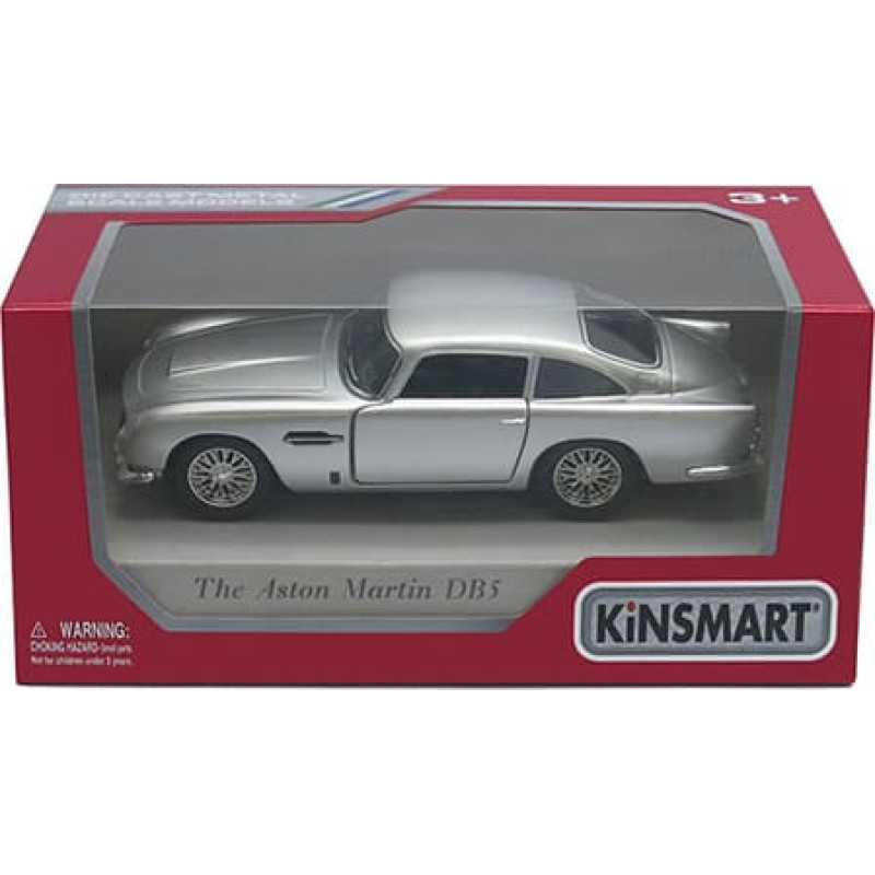 KINSMART Die-Cast Metāla auto modelis 1963 Aston Martin DB5, izmērs 1:38