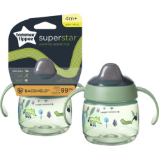 TOMMEE TIPPEE mācību krūze WEANING SIPPEE, 4m+, 190ml, green, 447826