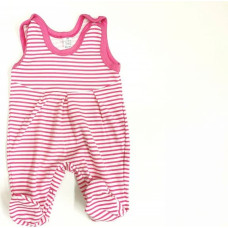 ZUZIA Rāpulis 74.izmērs, JEŽ 1719/74 white/pink stripes ATLAIDE