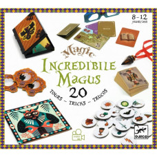 DJECO Burvju triku komplekts - Incredibile Magus - 20 triki DJ09963