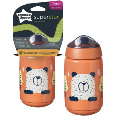 TOMMEE TIPPEE mācību krūze WEANING SIPPEE, 12m+, 390ml, red, 447829