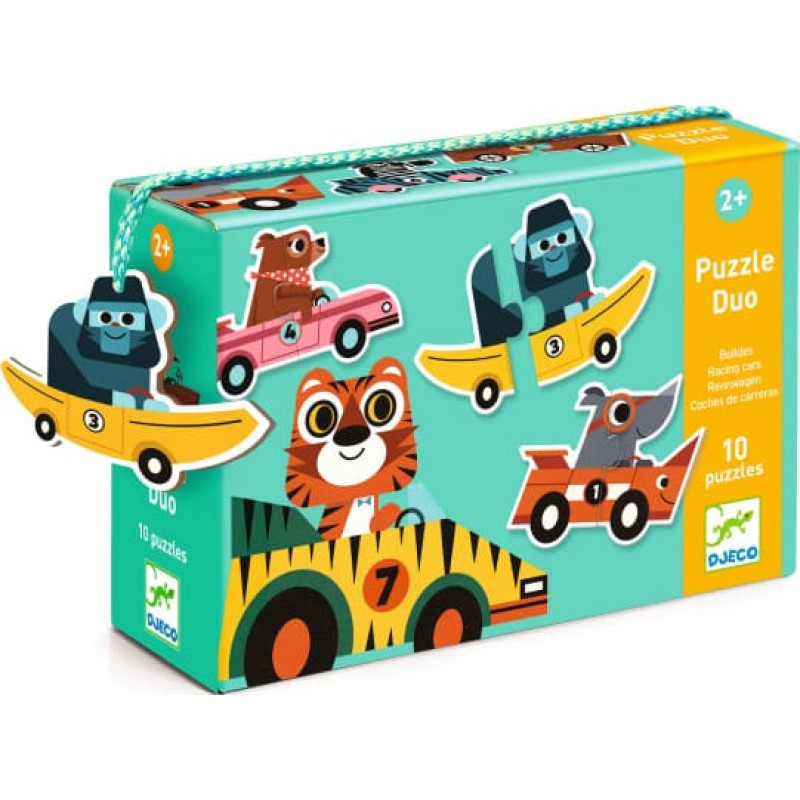 Duo puzle - Sacīkšu auto (20 gab.)
