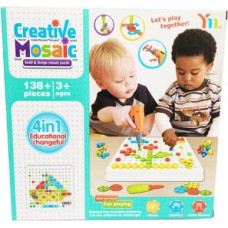 CABO-TOYS Radošais komplekts MOZAĪKA L3187 138 elem. 3+