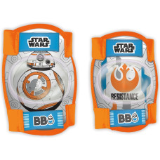 DISNEY STAR WARS BB8 elkoņu un ceļgalu aizsargi 3+ 9038 ATLAIDE