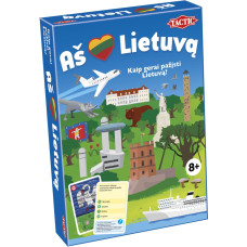 TACTIC Galda spēle I Love Lithuania (Lietuviešu val.)