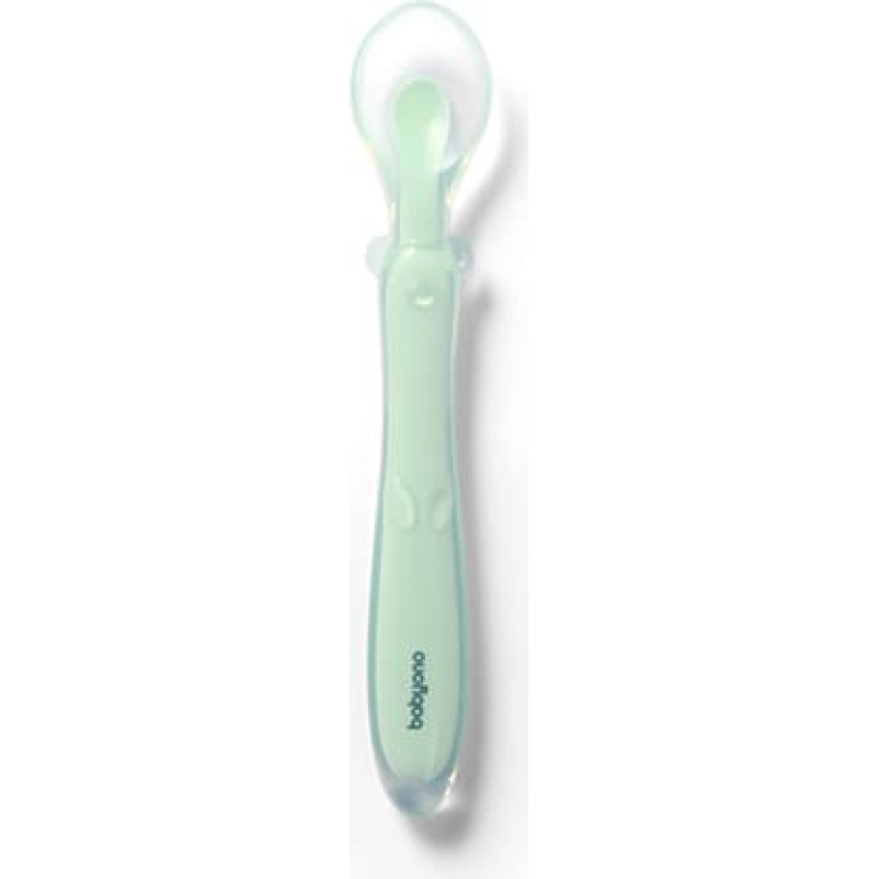 BABYONO silikona elastīgā karote 785/02 piparmētru