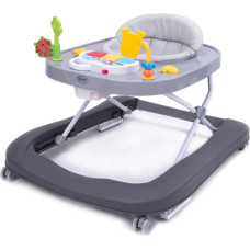 4BABY WALK N PUSH Staigulis mazuļa pirmajiem soļiem DARK GREY