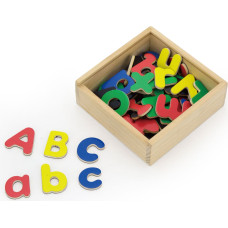 VIGA MAGNETIC ALFABET koka rotaļlieta 50324 ATLAIDE