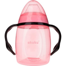 AKUKU mācību krūzīte 6M+ 280ml, silikona snīpis A0429