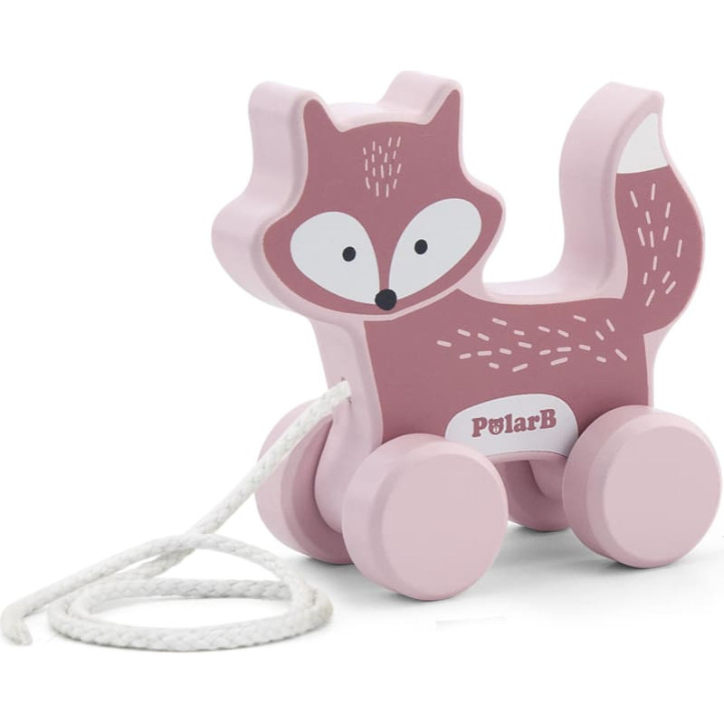 VIGA PolarB Koka velkamā rotaļlieta FOX 18m+, 255604 (44002)