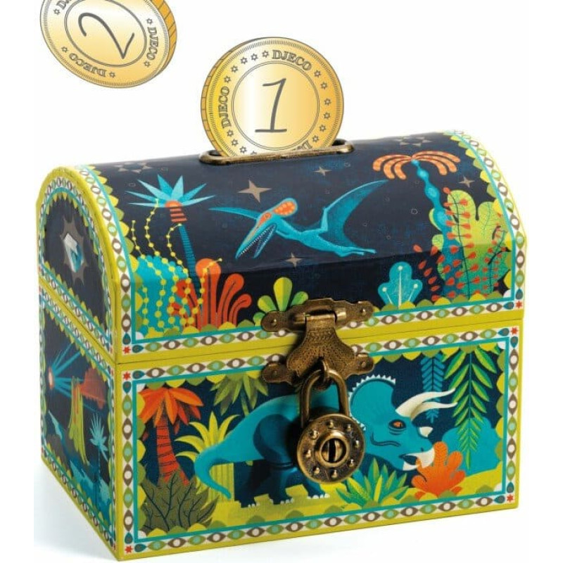 DJECO Krājkasīte - Dinozaurs DD03333