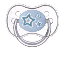 CANPOL BABIES Newborn baby Simetriskas formas silikona māneklis 18m+ 22/582