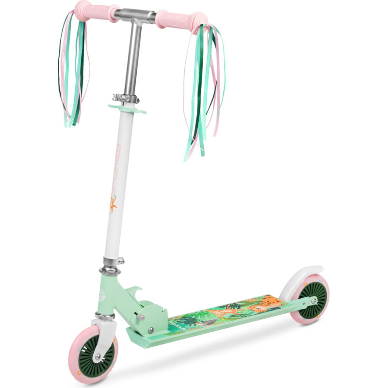 SPOKEY skrejritenis DUKE 125 943449 pink/green