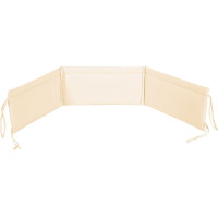 KLUPS Apmalīte bērnu gultiņai 180x30 cm beige OUBEZ