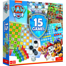 Trefl PAW PATROL 15 in 1 Galda spēle