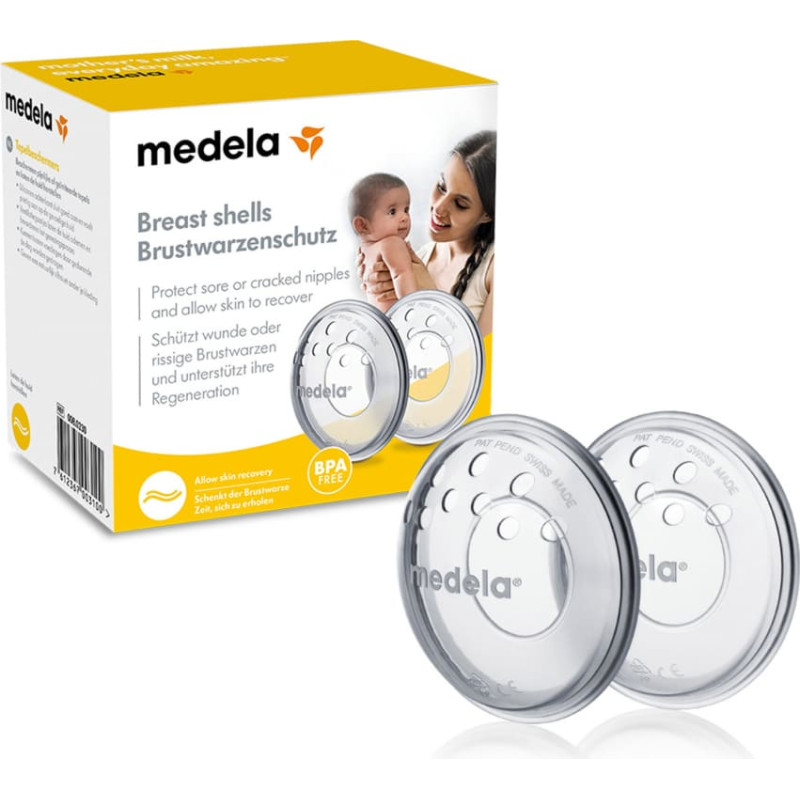 MEDELA silikona krūts galu aizsargi 2gab., 008.0042