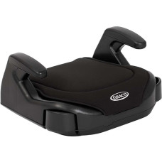 GRACO Booster Basic R129 autokrēsls - paliktnis (135-150cm) Black 283035 (8CT750BLCEU)