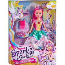 Sparkle Girlz 27cm lelle Unicorn PrincessD, dažādas, 10093