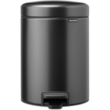 BRABANTIA atkritumu tvertne ar pedāli NewIcon, 5L, Confident Grey