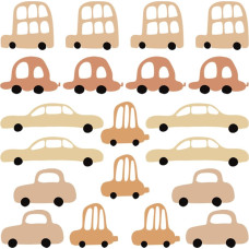 Pastelowe Lovestickers cars boho I