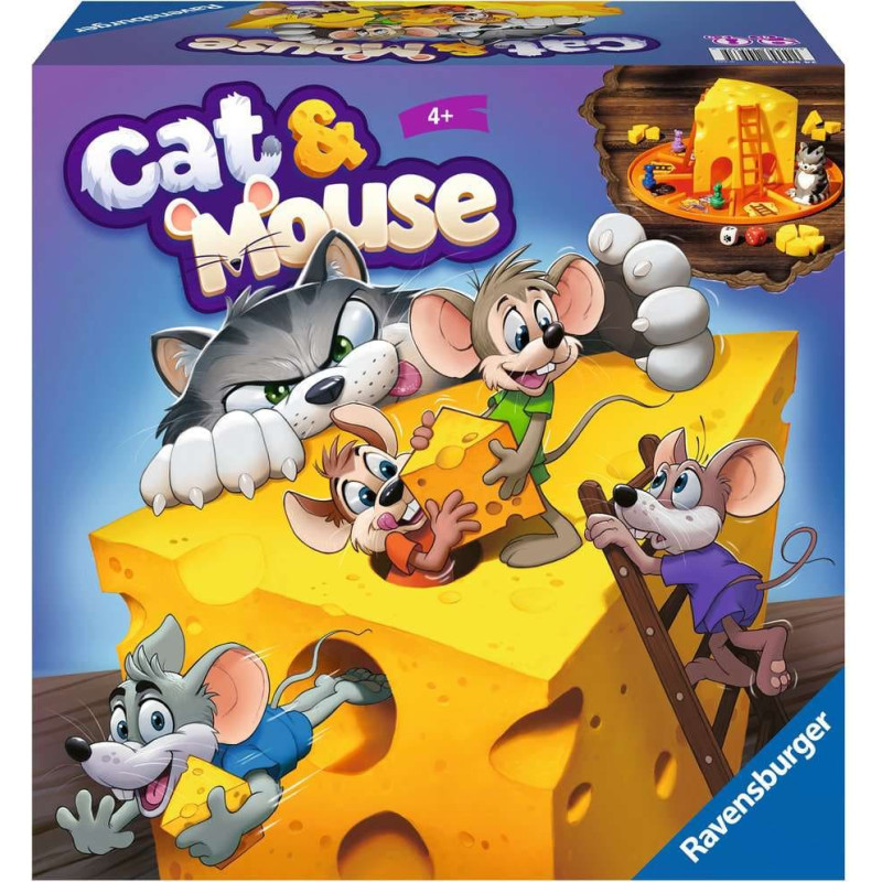 RAVENSBURGER spēle MOUSE and CAT R24563
