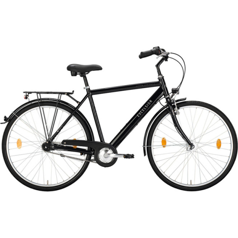 Excelsior Linnaratas EXCELSIOR Road Cruiser Alu ND (2024) 7k, 55 cm, must