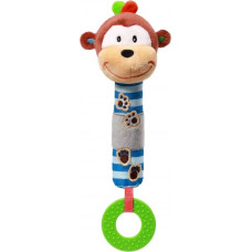 BABYONO Grabulis pīkstulis 6m+ MONKEY GEORGE 619